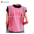 Chine Wholesa100% polyester maille haute visibilité réfléchissant gilet de sécurité des hommes de travail d&#39;orange de protection vêtements norme ANSI / ISEA